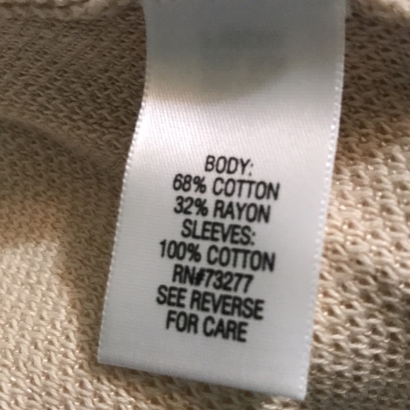 Dana Buchman open front sweater - Picture 3 of 6